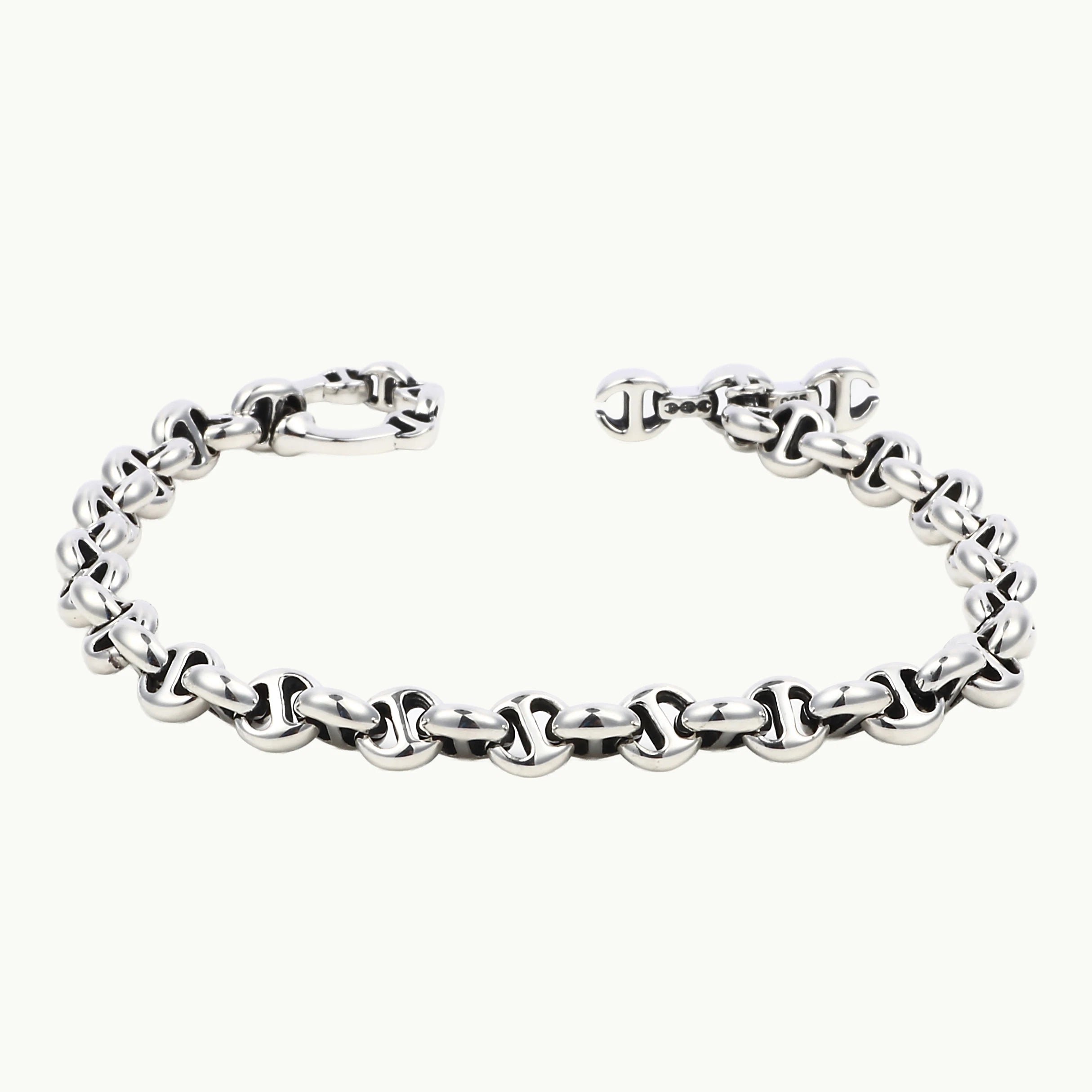 HOORSENBUHS ホーセンブース 5MM OPEN-LINK BRACELET Silver – Pent HOORSENBUHS ホーセンブース 5MM OPEN-LINK BRACELET Silver – Pent