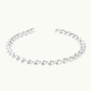 フォージ ラージ リンク ネックレス ハイポリッシュ