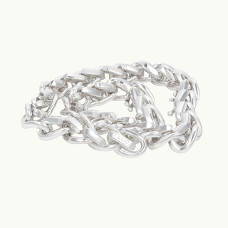 フォージ ラージ リンク ネックレス ハイポリッシュ