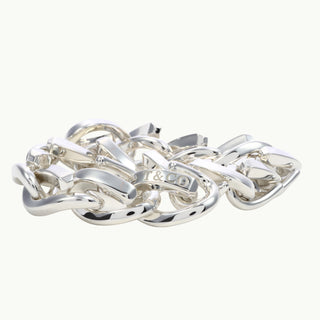 フォージ ラージ リンク ブレスレット ハイポリッシュ