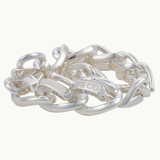 フォージ ラージ リンク ブレスレット ハイポリッシュ