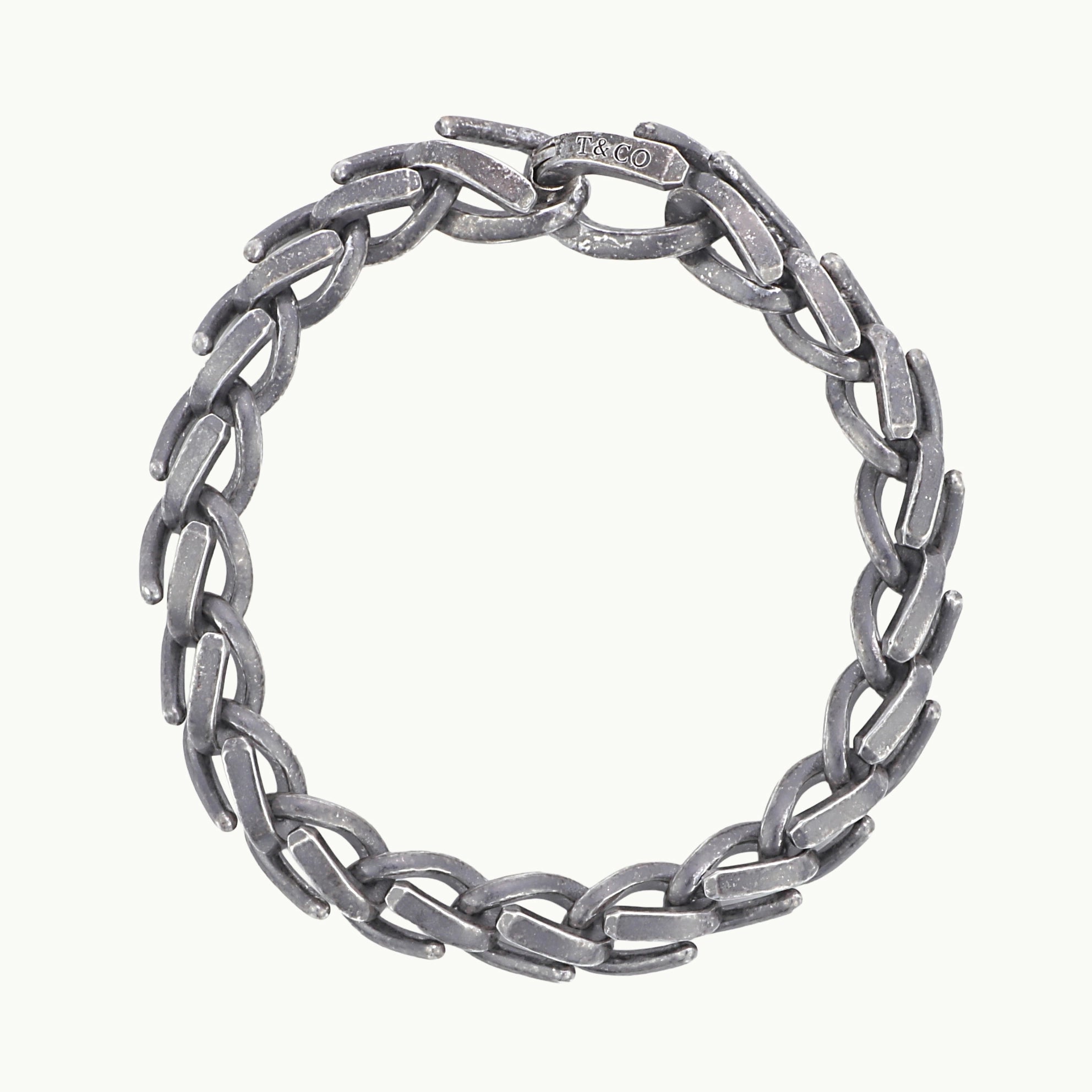 TIFFANY&CO. ティファニー フォージ ミディアム リンク ブレスレット TIFFANY&CO. ティファニー フォージ ミディアム リンク ブレスレット