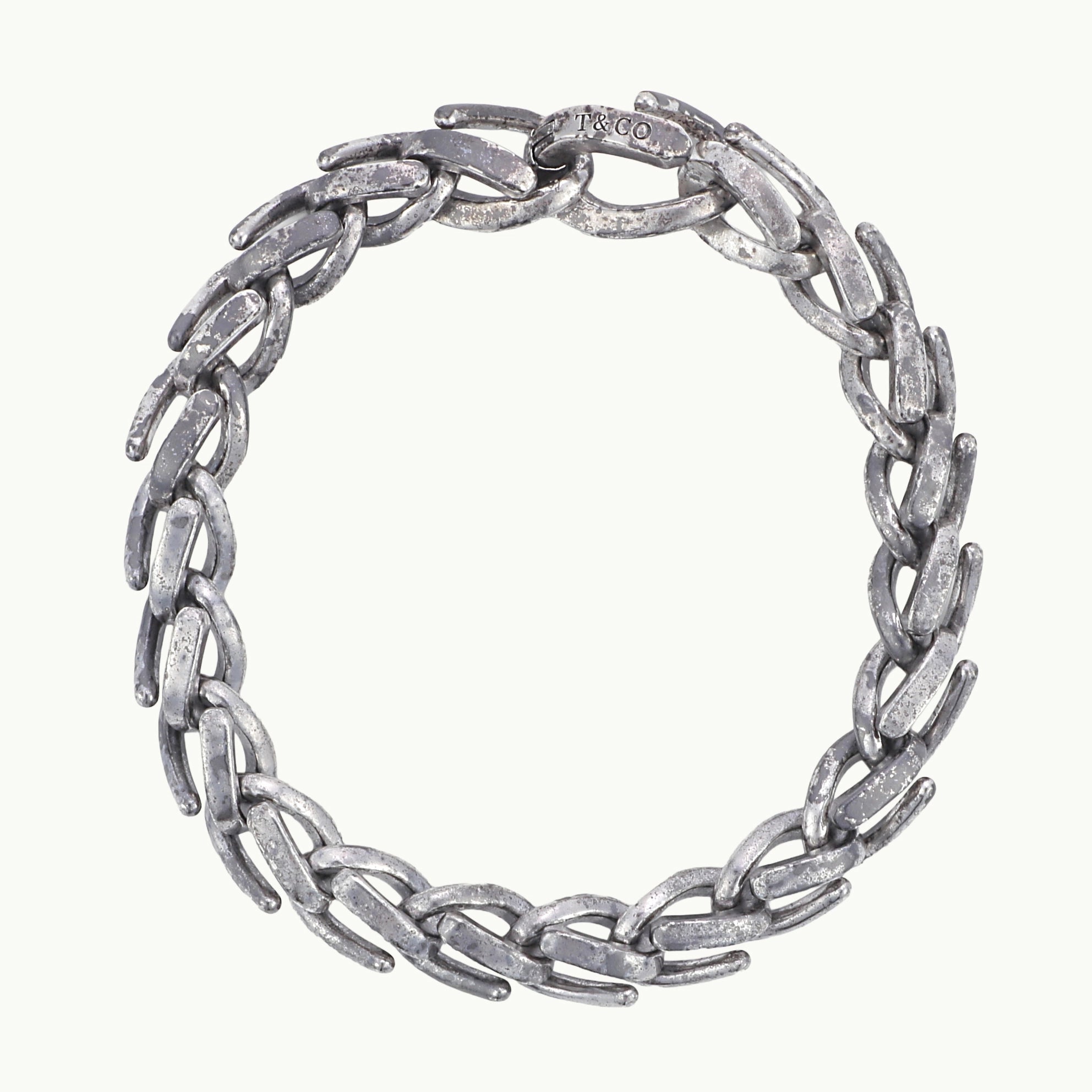 TIFFANY&CO. ティファニー フォージ ミディアム リンク ブレスレット TIFFANY&CO. ティファニー フォージ ミディアム リンク ブレスレット