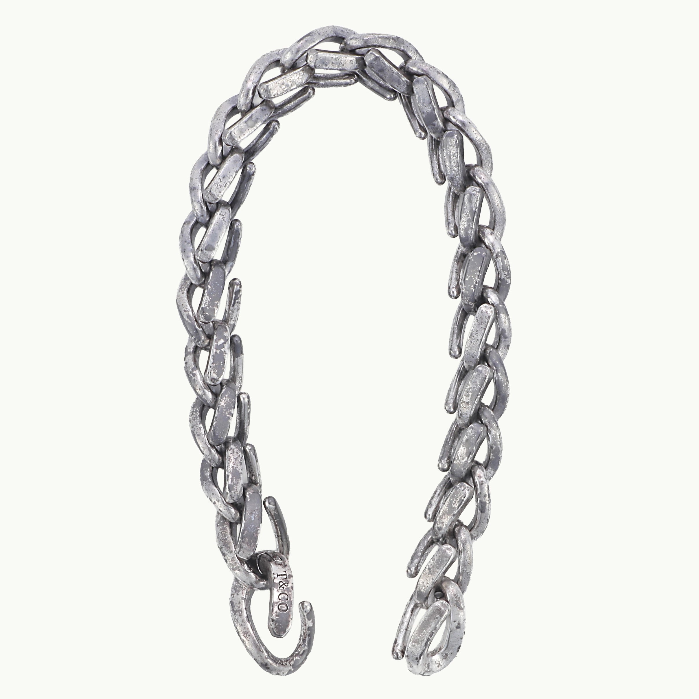 TIFFANY&CO. ティファニー フォージ ミディアム リンク ブレスレット TIFFANY&CO. ティファニー フォージ ミディアム リンク ブレスレット