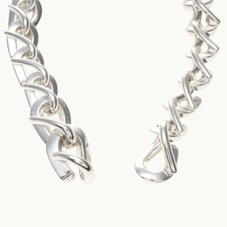 フォージ ミディアム リンク ブレスレット ハイポリッシュ