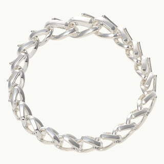 フォージ ミディアム リンク ブレスレット ハイポリッシュ