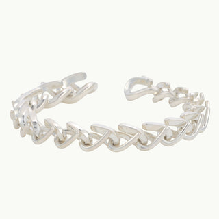 フォージ ミディアム リンク ブレスレット ハイポリッシュ