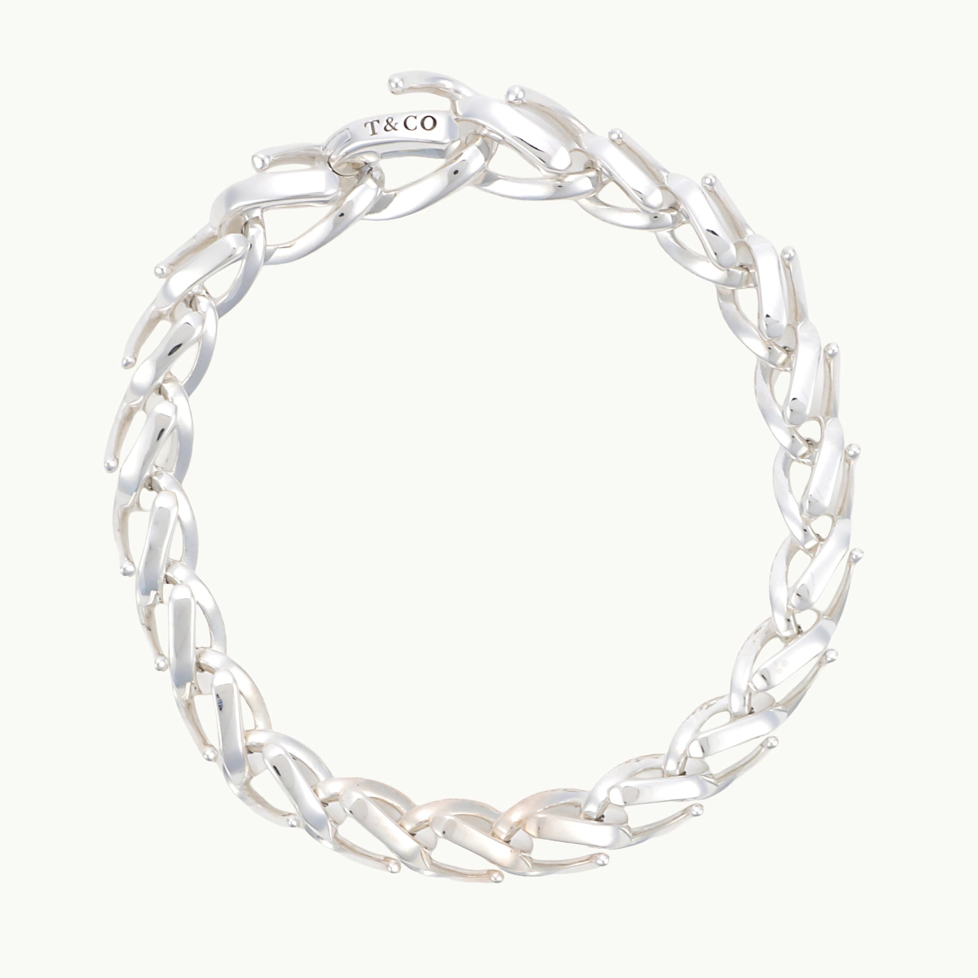 TIFFANY&CO. ティファニー フォージ ミディアム リンク ブレスレット
