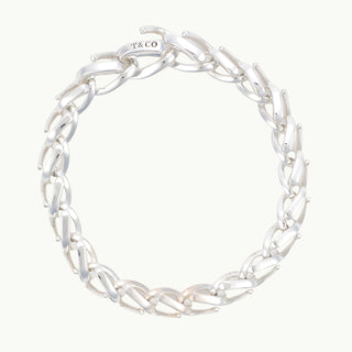 フォージ ミディアム リンク ブレスレット ハイポリッシュ