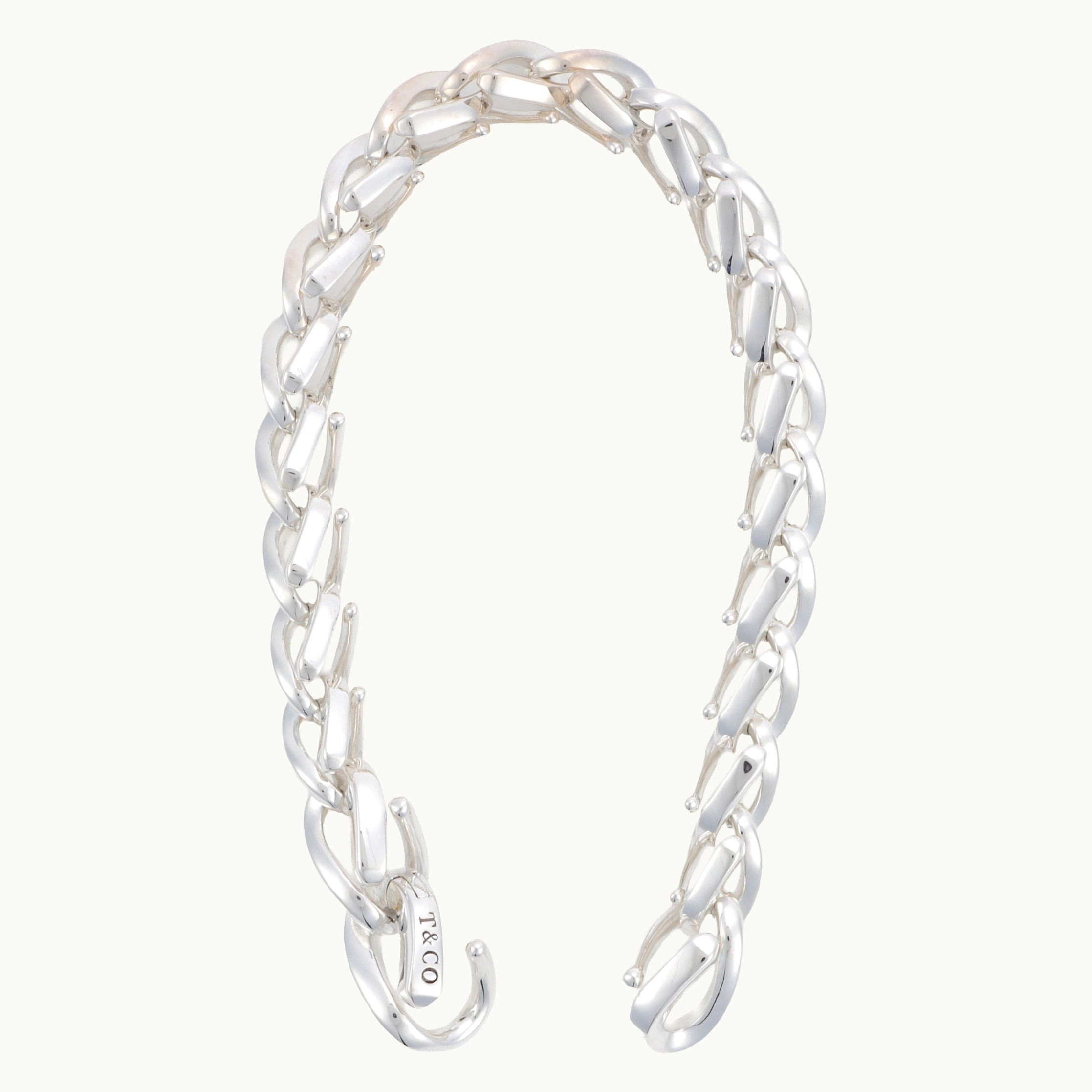 TIFFANY&CO. ティファニー フォージ ミディアム リンク ブレスレット