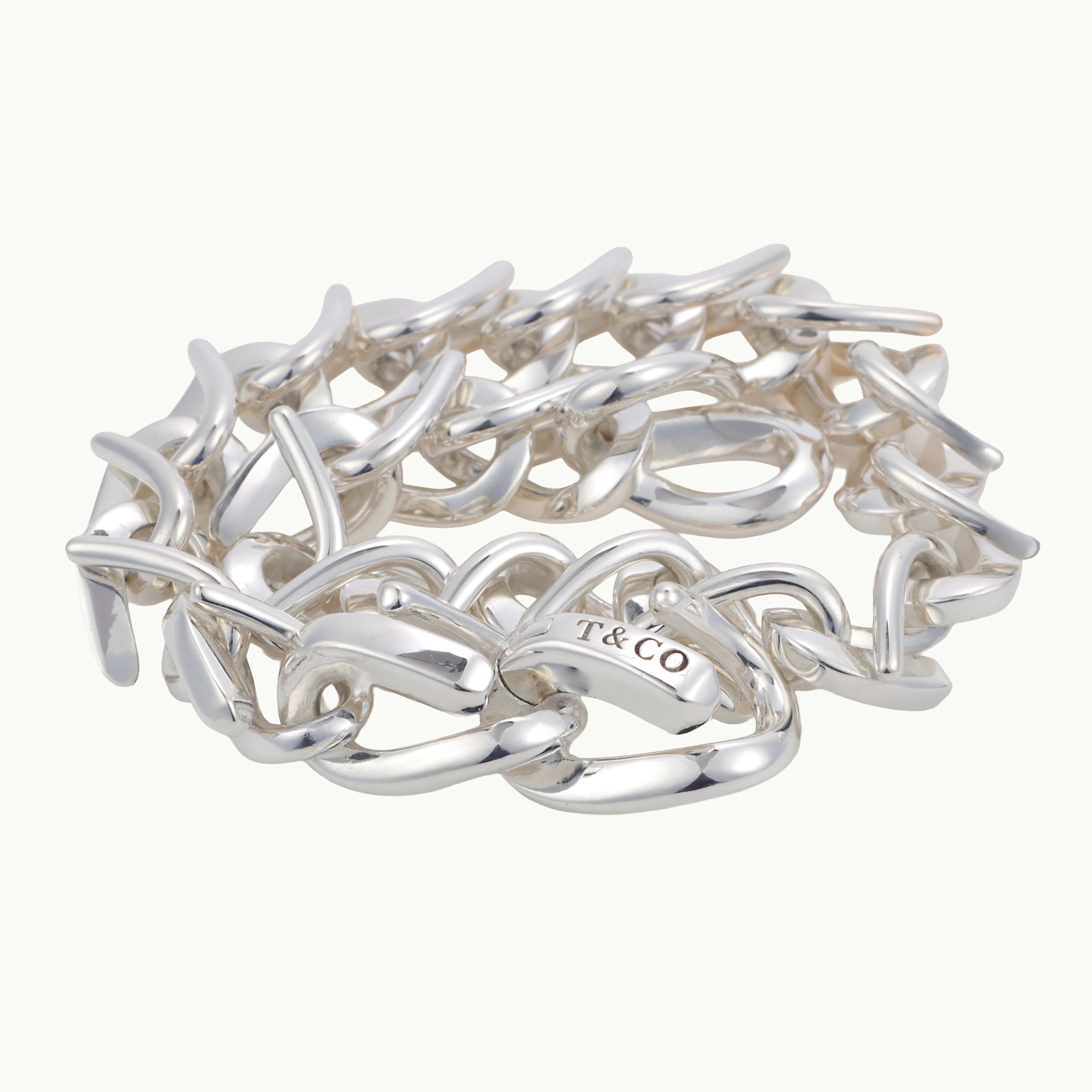 TIFFANY&CO. ティファニー フォージ ミディアム リンク ブレスレット