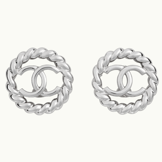 Coco Mark Rope Circle Silver ABE952