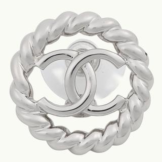 Coco Mark Rope Circle Silver ABE952