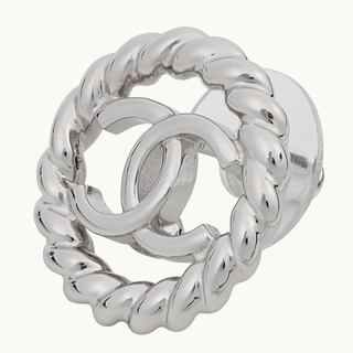 Coco Mark Rope Circle Silver ABE952