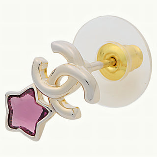Coco Mark Pink Star Drop Gold ABF183