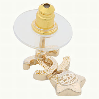 Coco Mark Pink Star Drop Gold ABF183