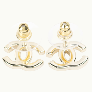 Coco Mark Crystal Stud Gold ABF249