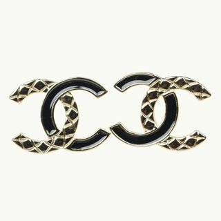 Coco Mark Matelassé Black & Gold ABG219