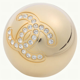 Coco Mark Crystal Stud Gold ABG870