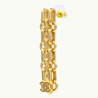 Coco Mark Chain Drop Gold ABH593