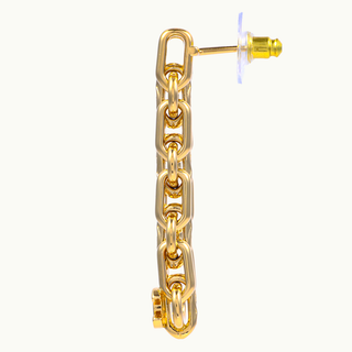 Coco Mark Chain Drop Gold ABH593