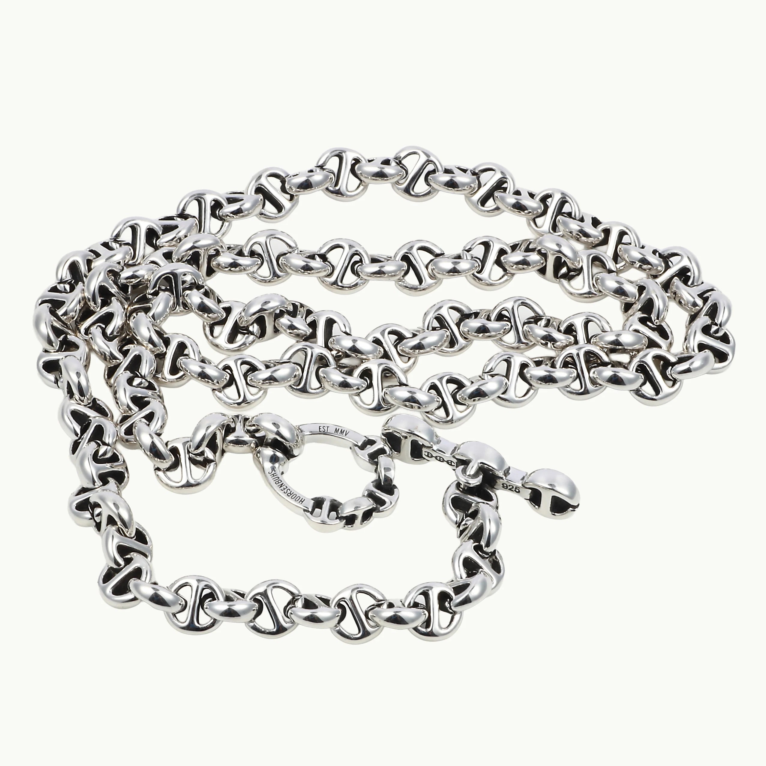 HOORSENBUHS ホーセンブース 5MM OPEN-LINK ネックレス シルバー HOORSENBUHS ホーセンブース 5MM OPEN-LINK ネックレス シルバー