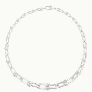 ハードウェア グラジュエイテッド リンク ネックレス