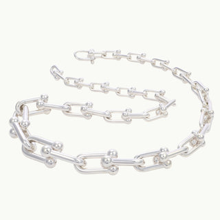 ハードウェア グラジュエイテッド リンク ネックレス