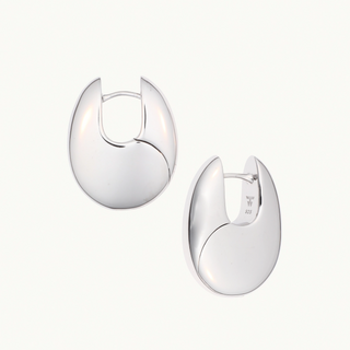 Pebble Hoops Medium